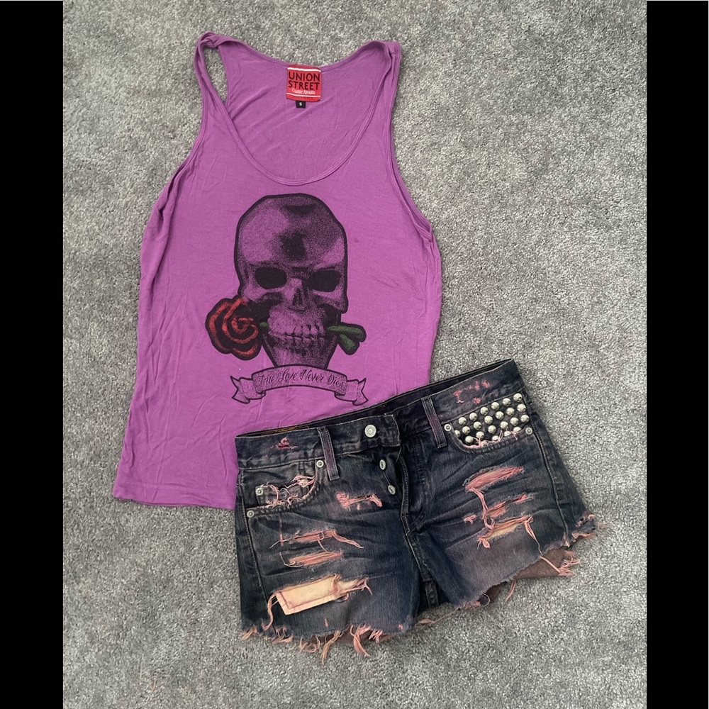Womens True Love Levi Set Small Top 24 Bottom